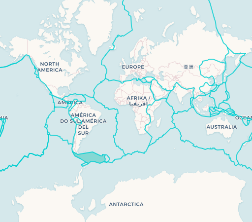 Scotia Plate map