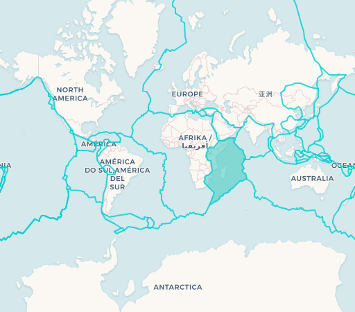 Somalia Plate map